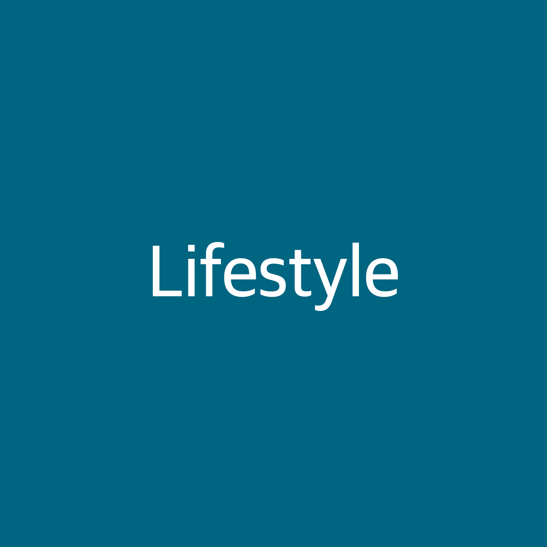 Lifestyle