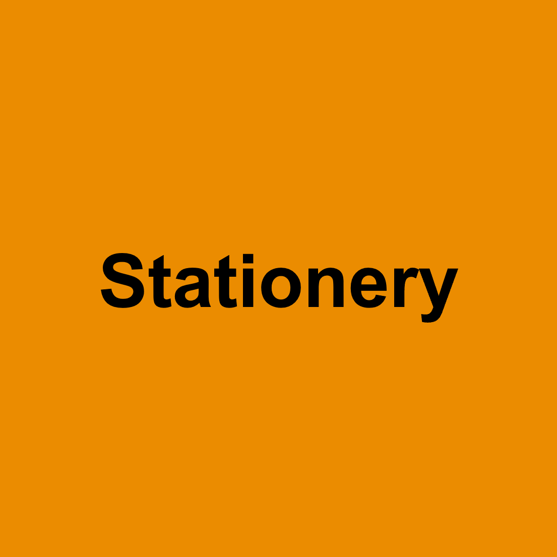 Stationery