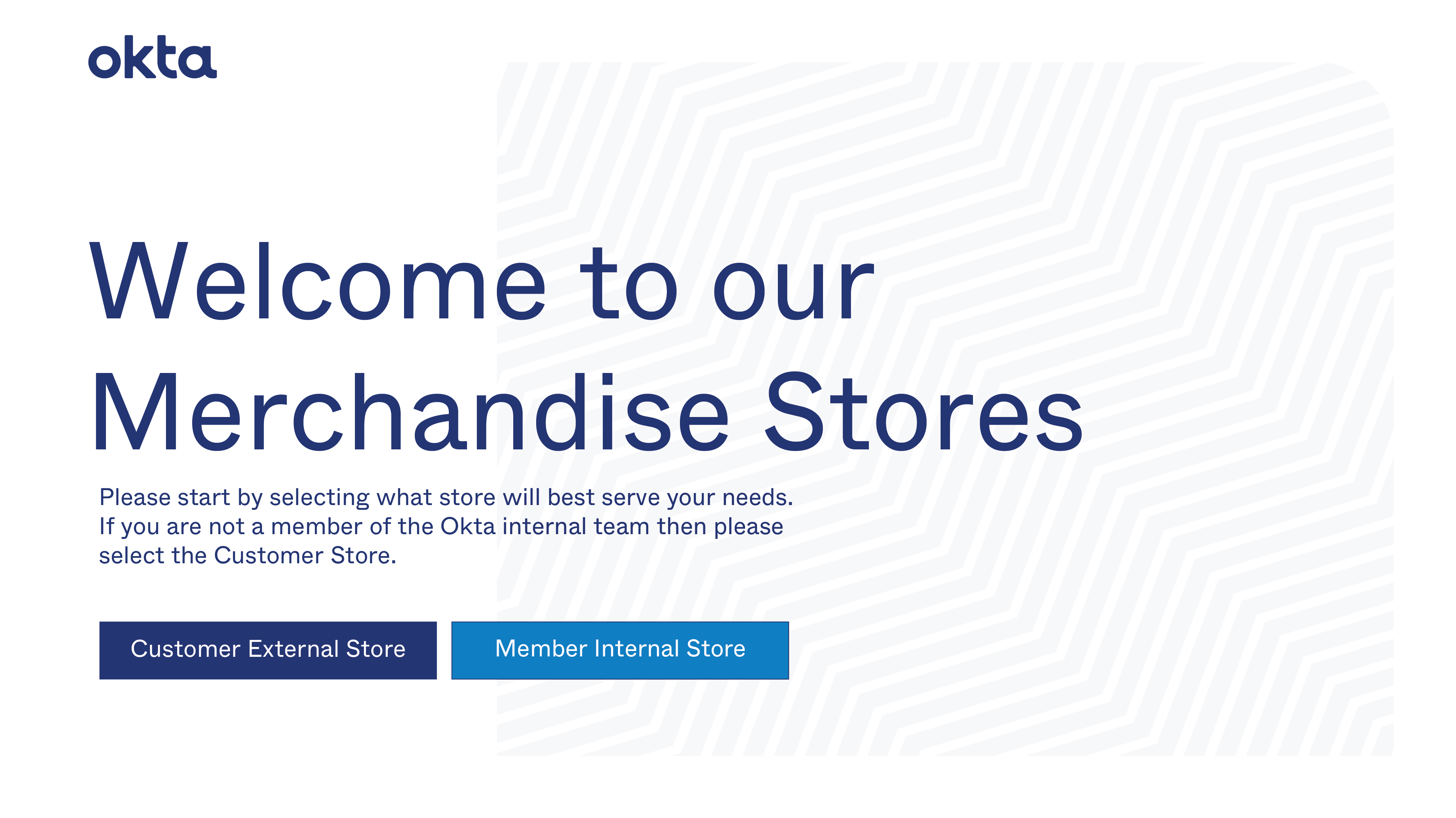 Welcome to our Merchandise Stores, Member Internal Store highlighted